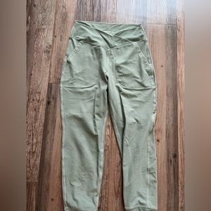Abercrombie green joggers
